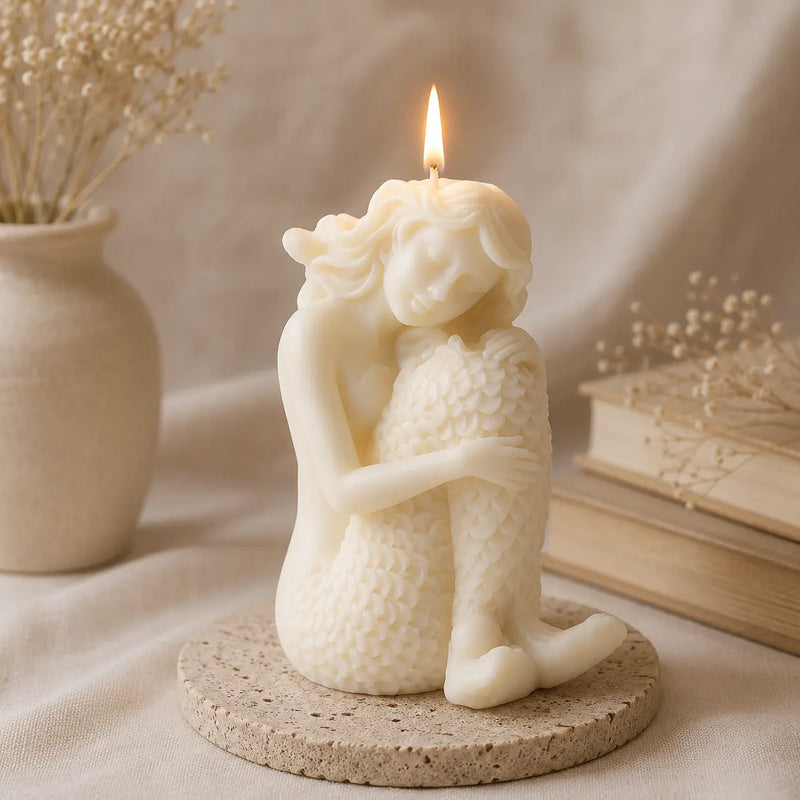 Luxury handmade soy wax candle for wedding gifts