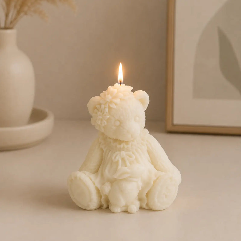 Decorative scented candle for living room centerpiece