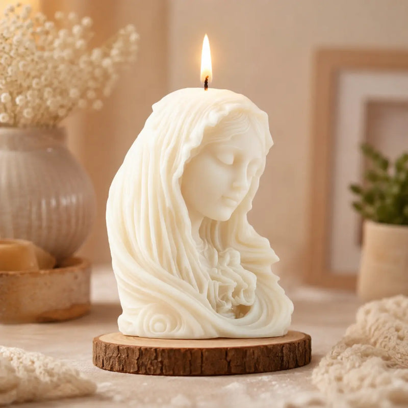 Sculptural & Decorative Candles — Handcrafted Soy Wax Art Candles India