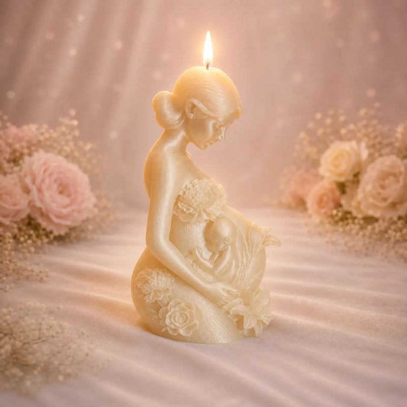 Baby Shower Candles — Delicate Soy Wax Candles for New Beginnings