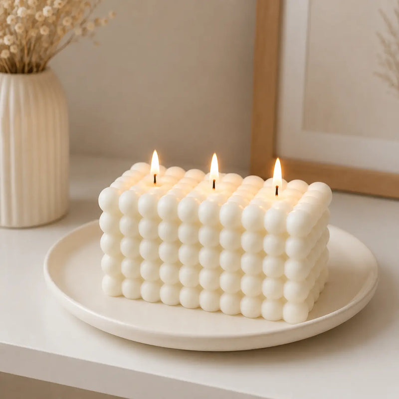 Eco-friendly soy candle gift set for festivals