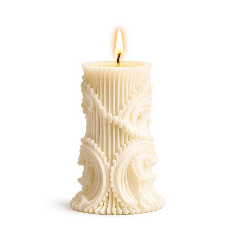 Luxury handmade soy wax candle for wedding gifts