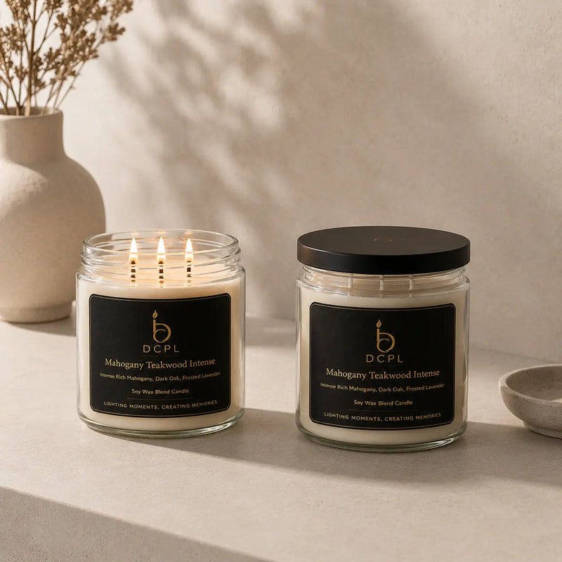 Luxury Jar Candles — Premium Scented Soy Wax Candles in Glass Jars